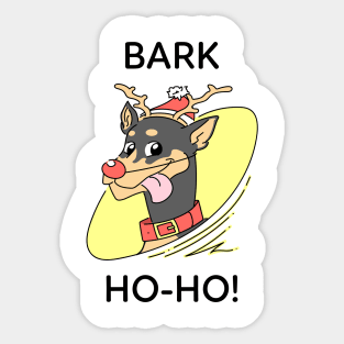 Bark Ho-Ho Sticker